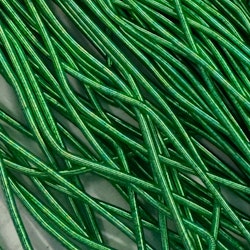 French wire 1mm matt ljusgrön