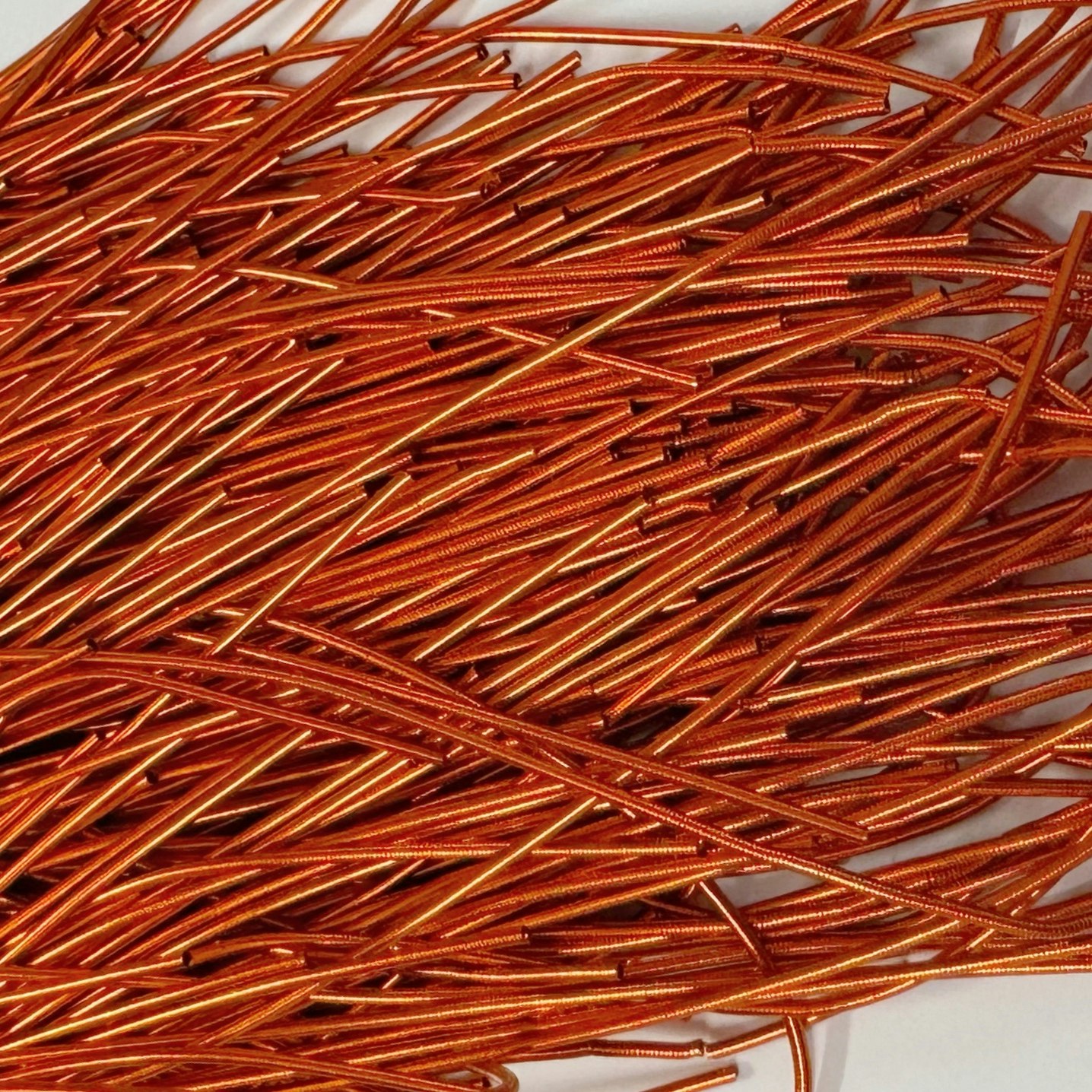 French wire 1mm mörk orange
