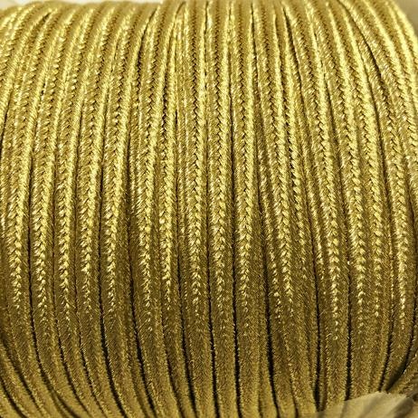 Soutacheband 4mm guld metallic