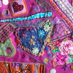 Inspirationskväll med "scrapbroderi" ONLINE 2/9