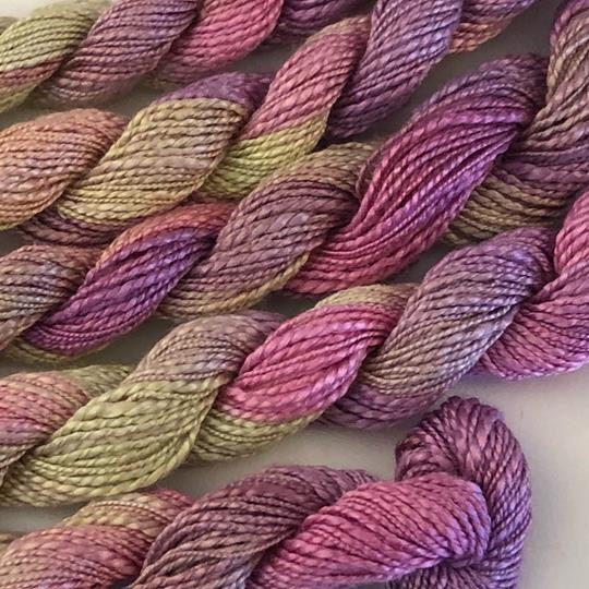 Broderigarn Silke struktur pastell