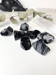Obsidian, råsten
