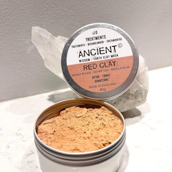 Earth clay mask - Red clay, liten burk ca 8g.