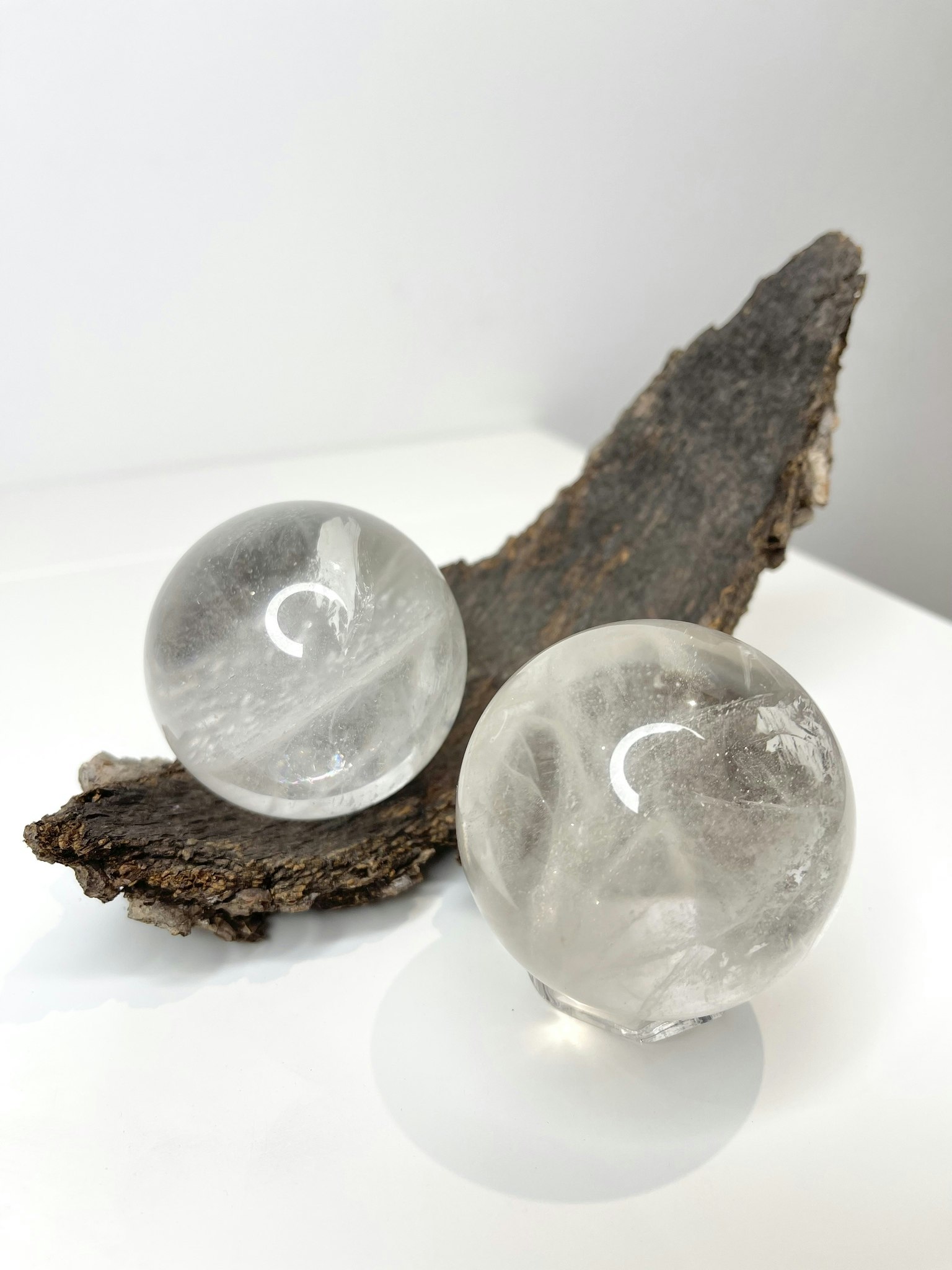 Bergkristall (clear quartz), klot