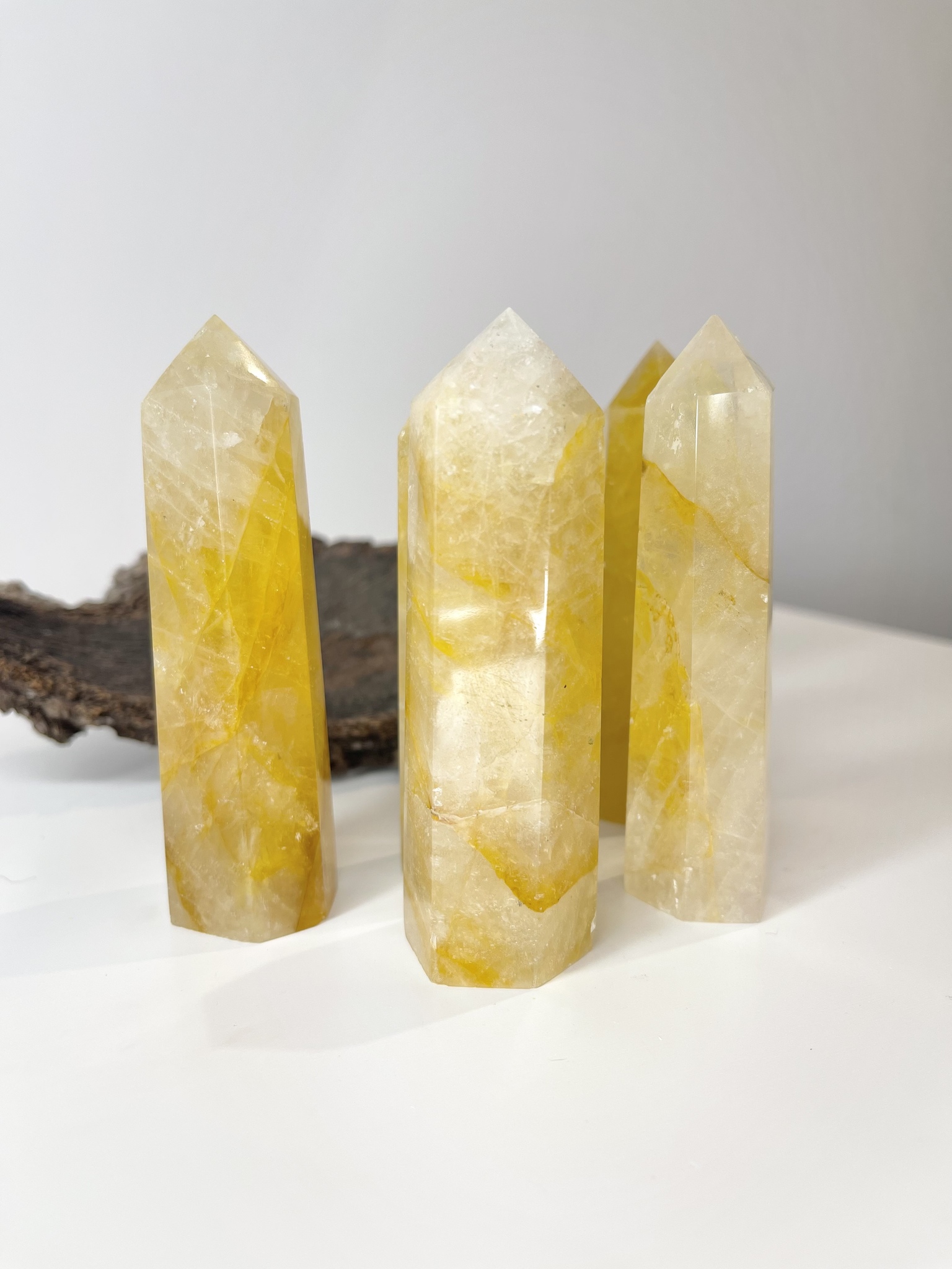Golden healer, kristallspets