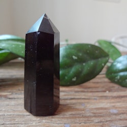 Obsidian, polerad spets
