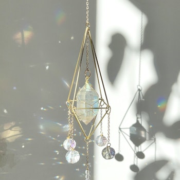 DIY KIT - sun catcher Minerva med kristallspets