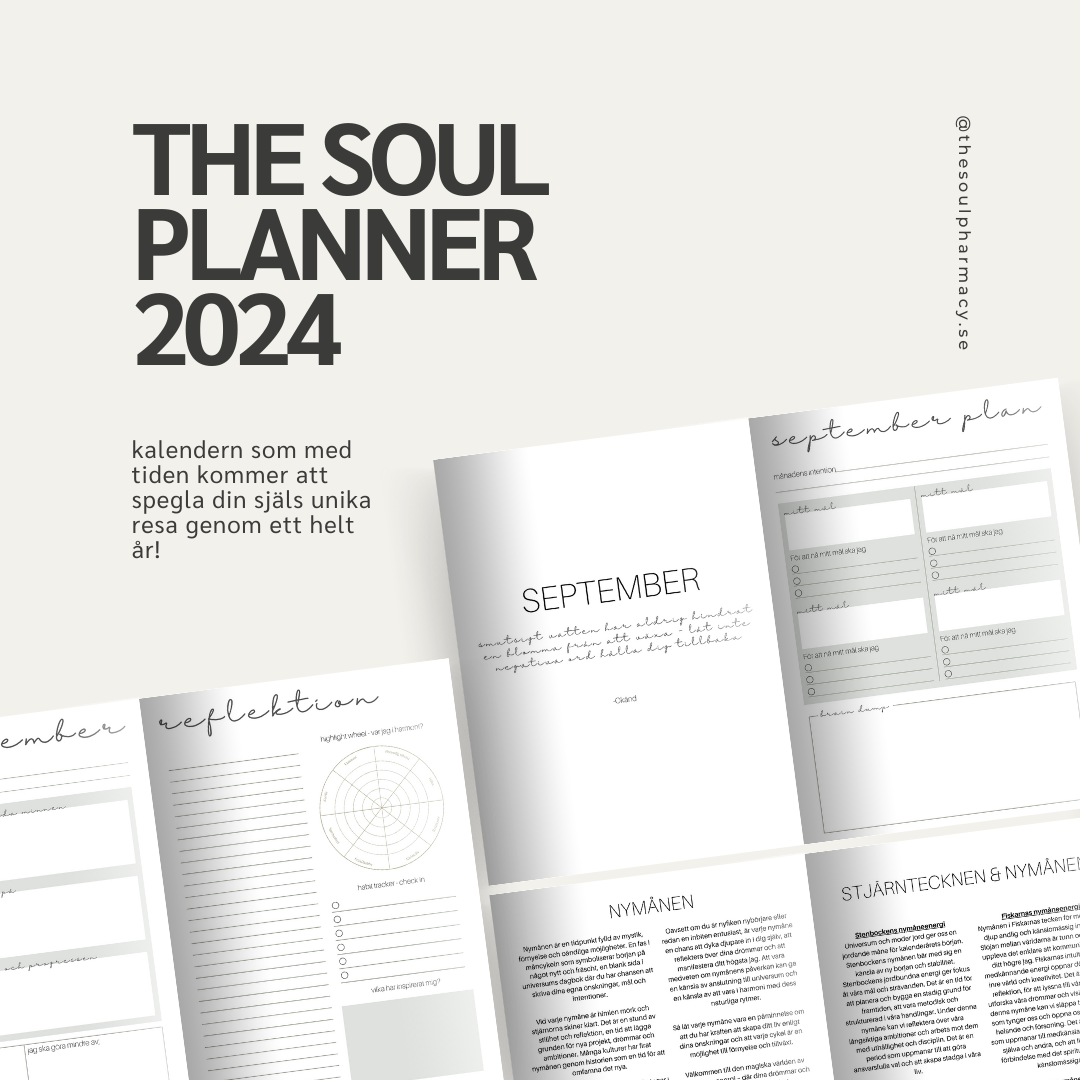 FÖRBESTÄLL - THE SOUL PLANNER - 2024