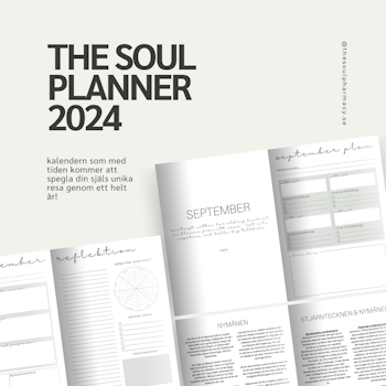 FÖRBESTÄLL - THE SOUL PLANNER - 2024