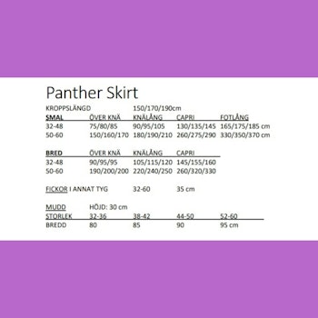 Panther skirt