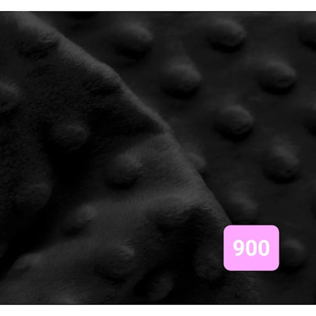 Minky svart 900