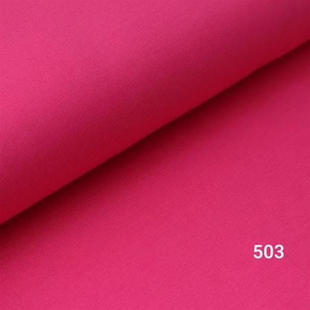 Enfärgad French Terry cerise 503