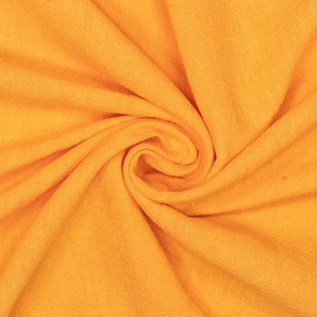 Stentvättat linne mild orange