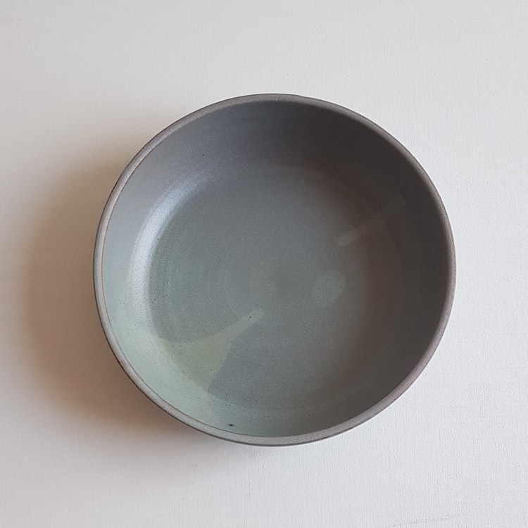 Liten Pajform i Serien Råsiden / Grågrön / ca 21 cm i diameter