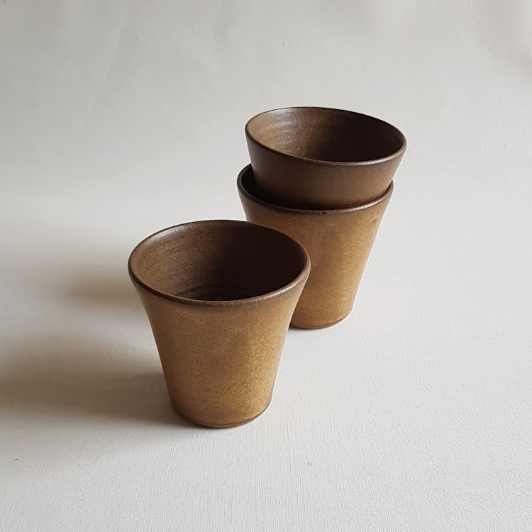 Cappuccino / Liten Kaffemugg i Serien Sand