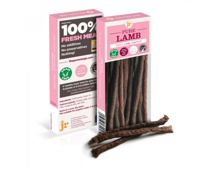 JR Pure Lamb Sticks 50g