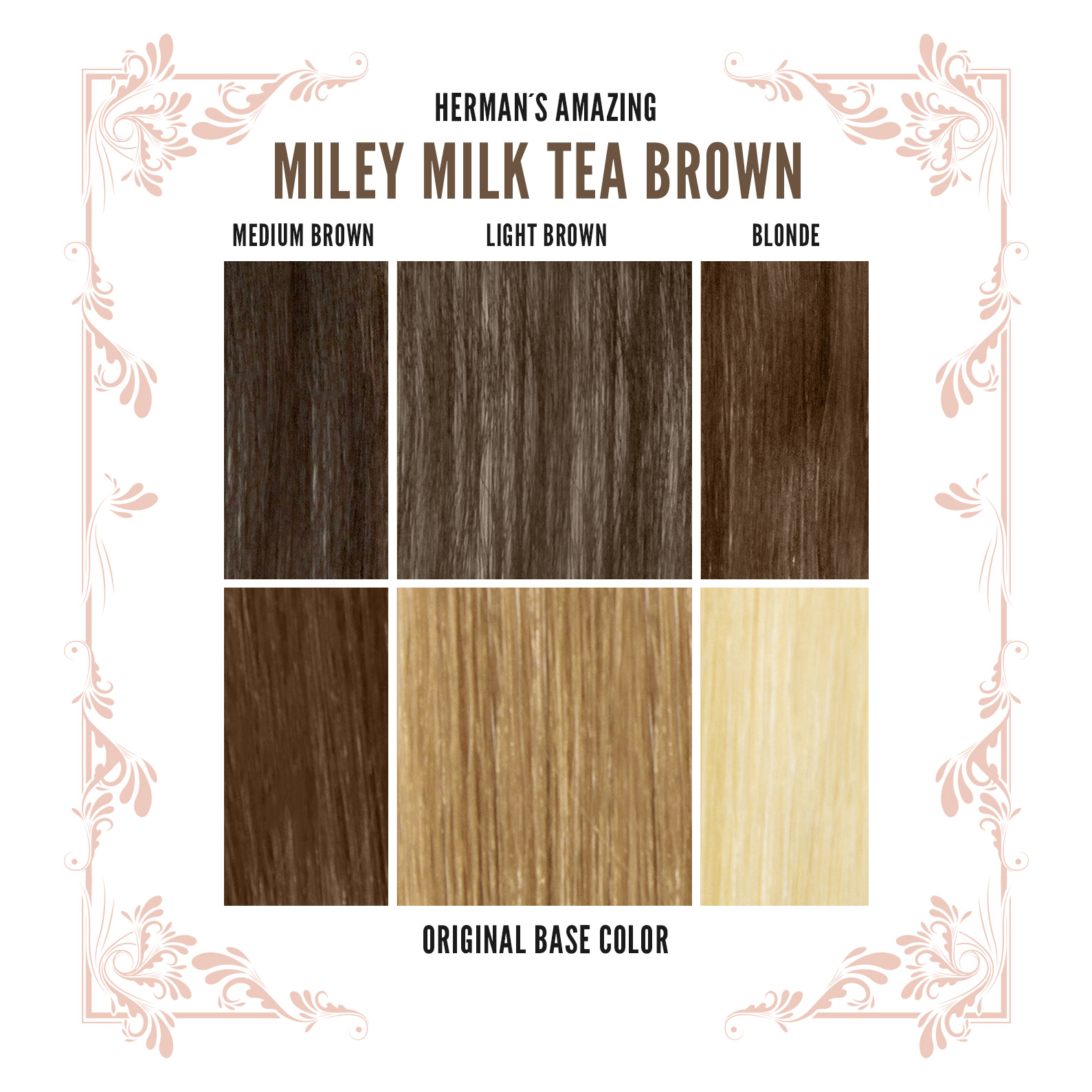 Herman's Professional - Miley Milk Tea Brown Toning