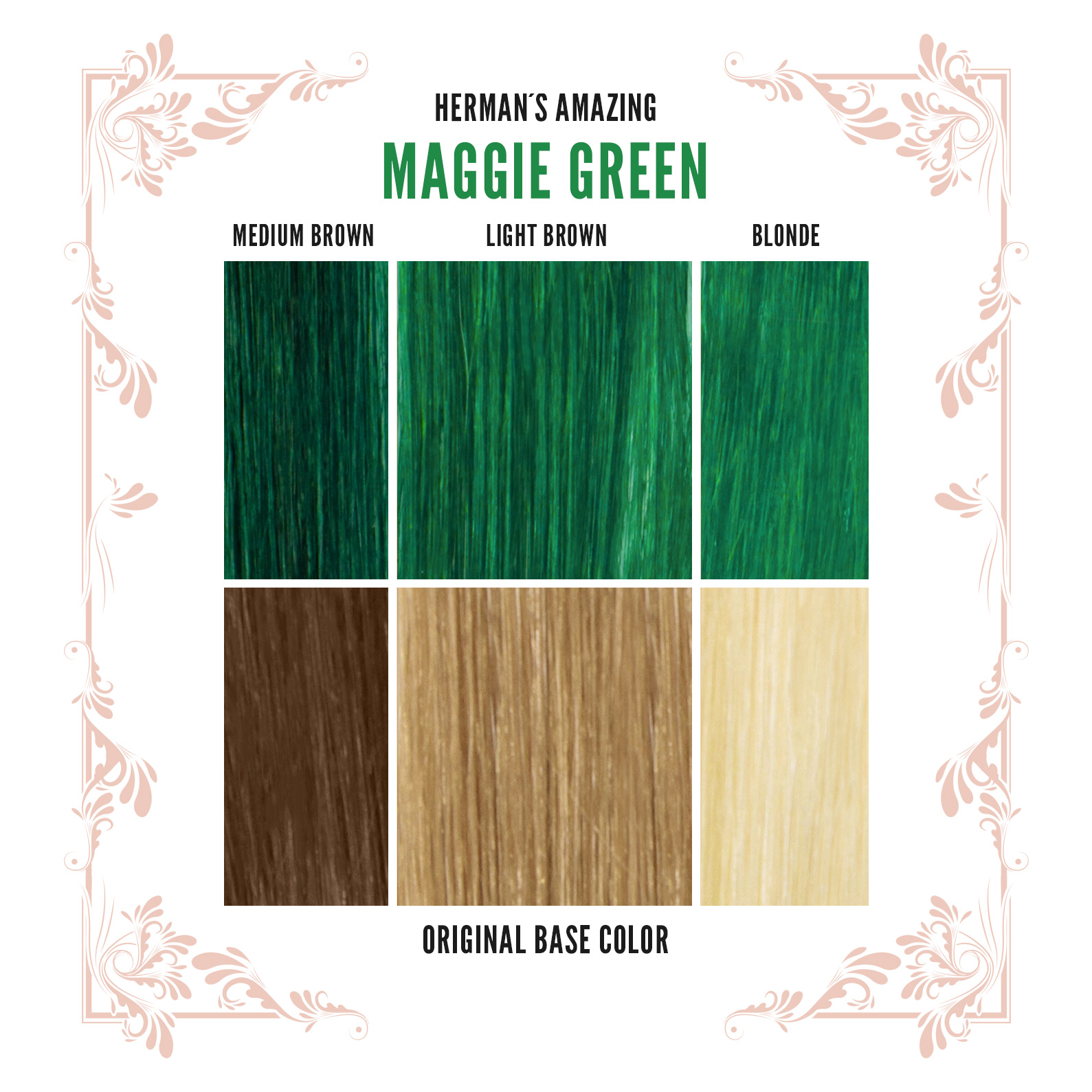 Herman's Professional - Maggie Dark Green Toning