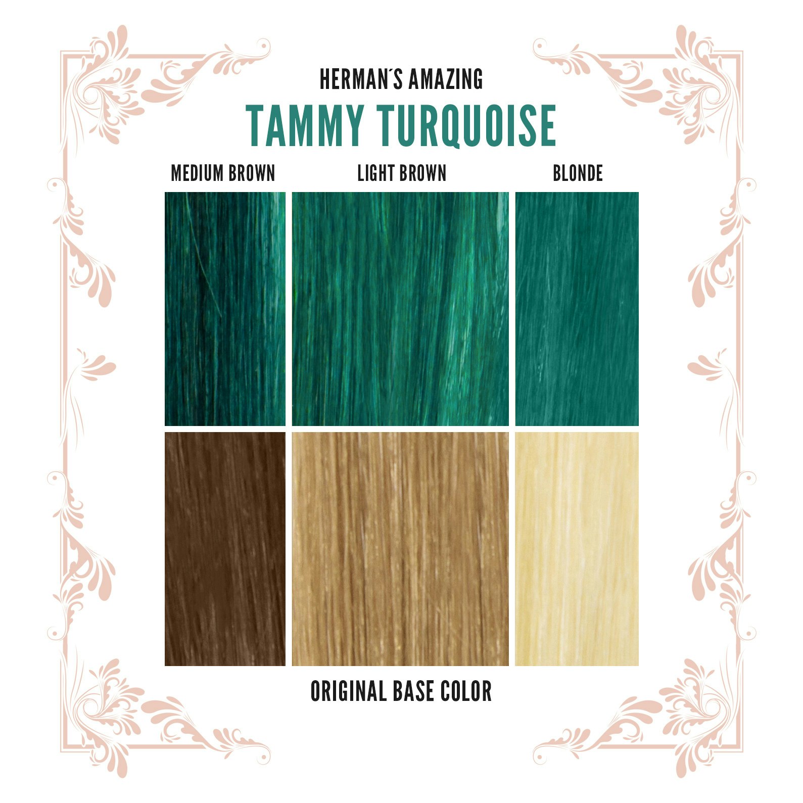 Herman's Professional - Tammy Turquoise Hårtoning