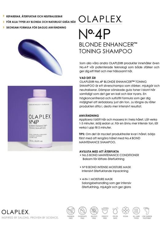 Olaplex - Schampo No.4P Silverschampo