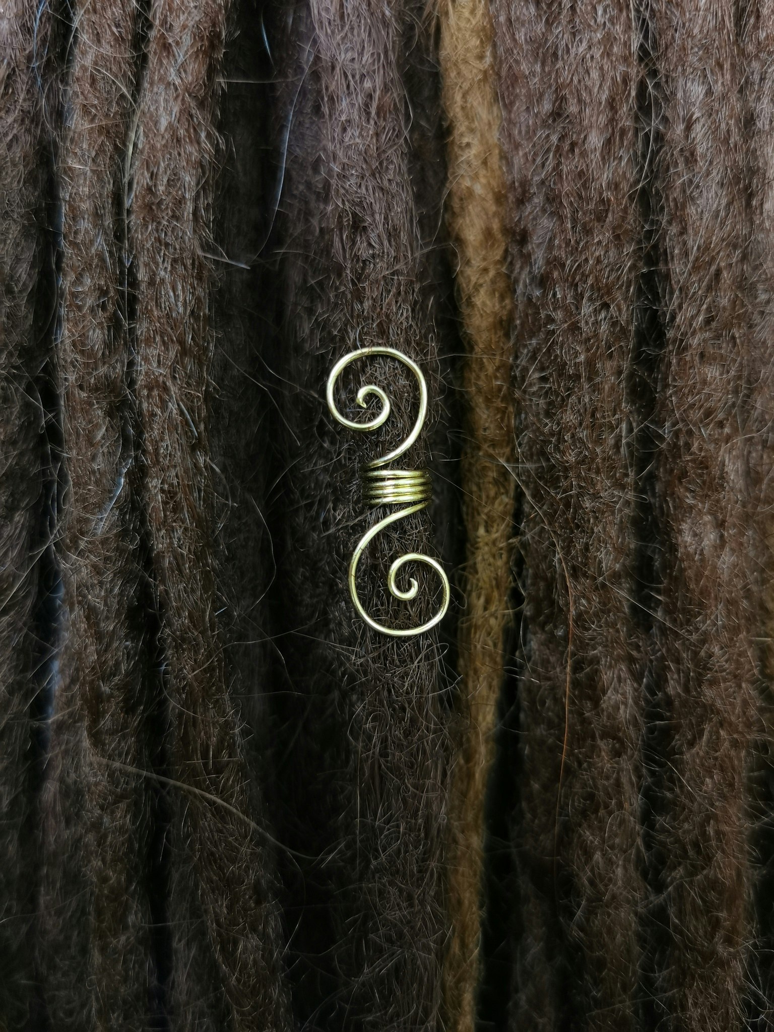 Spiral - Stora Snurror (Guld 0,5 cm)