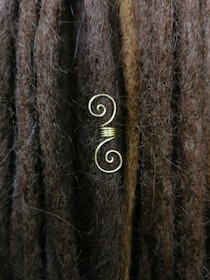 Spiral - Stora Snurror (Guld 0,5 cm)