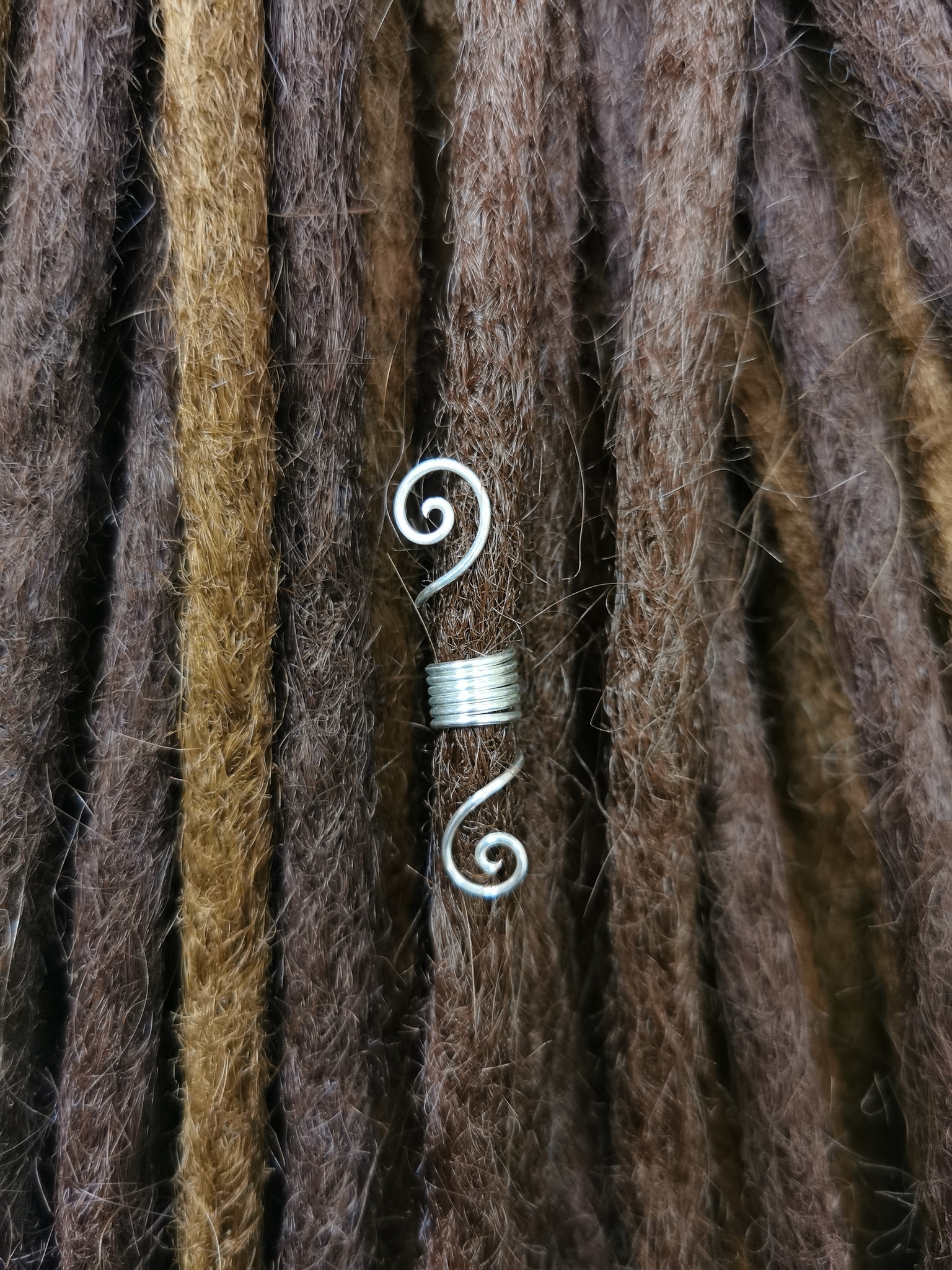 Spiral - Snurror (Silver 0,7 cm)