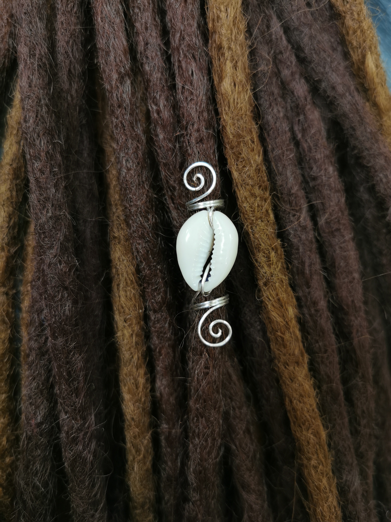 Spiral - Snäckskal (Silver 1 cm)
