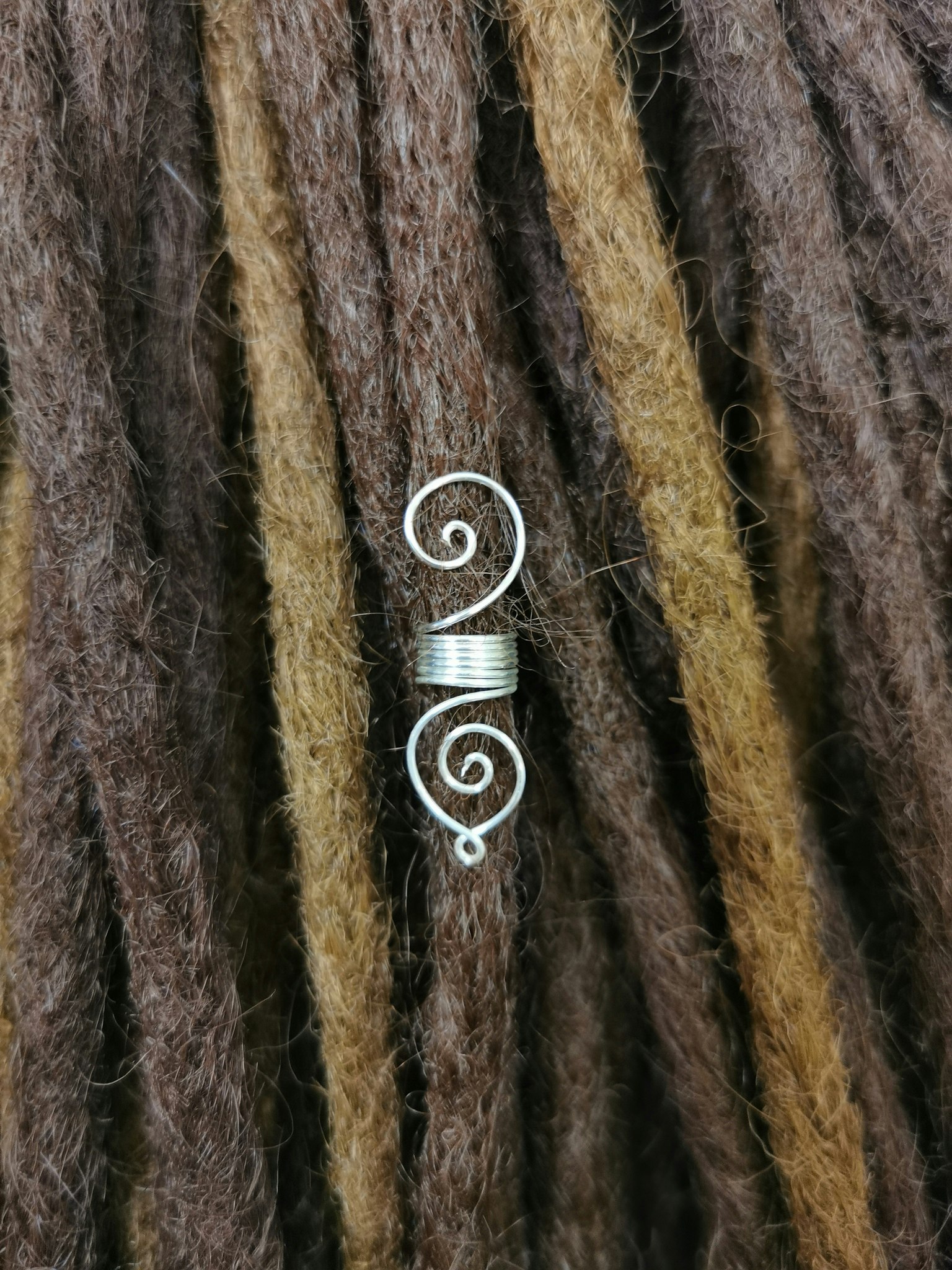 Spiral - Snurror (Silver 1 cm)