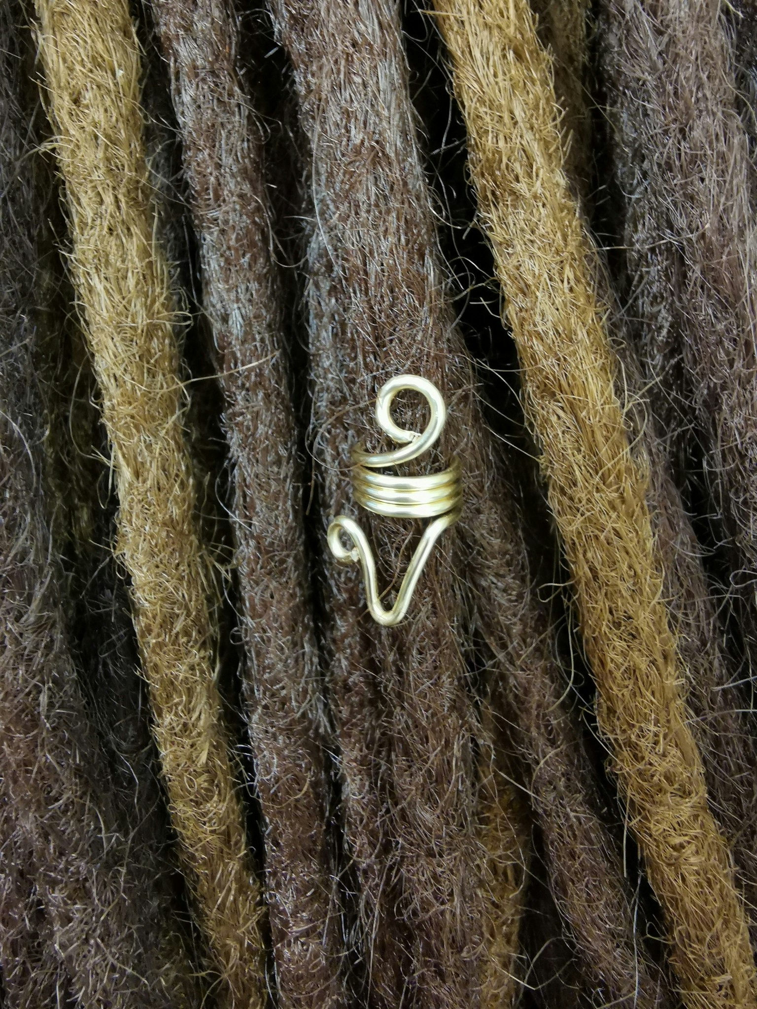 Spiral - V (Guld 1 cm)