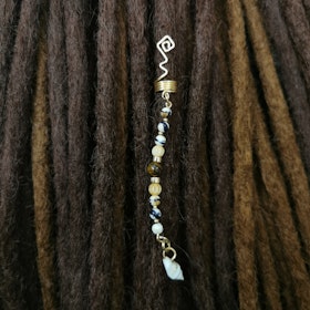 Afrodite Dreadsmycke (Guld 0,8 cm)