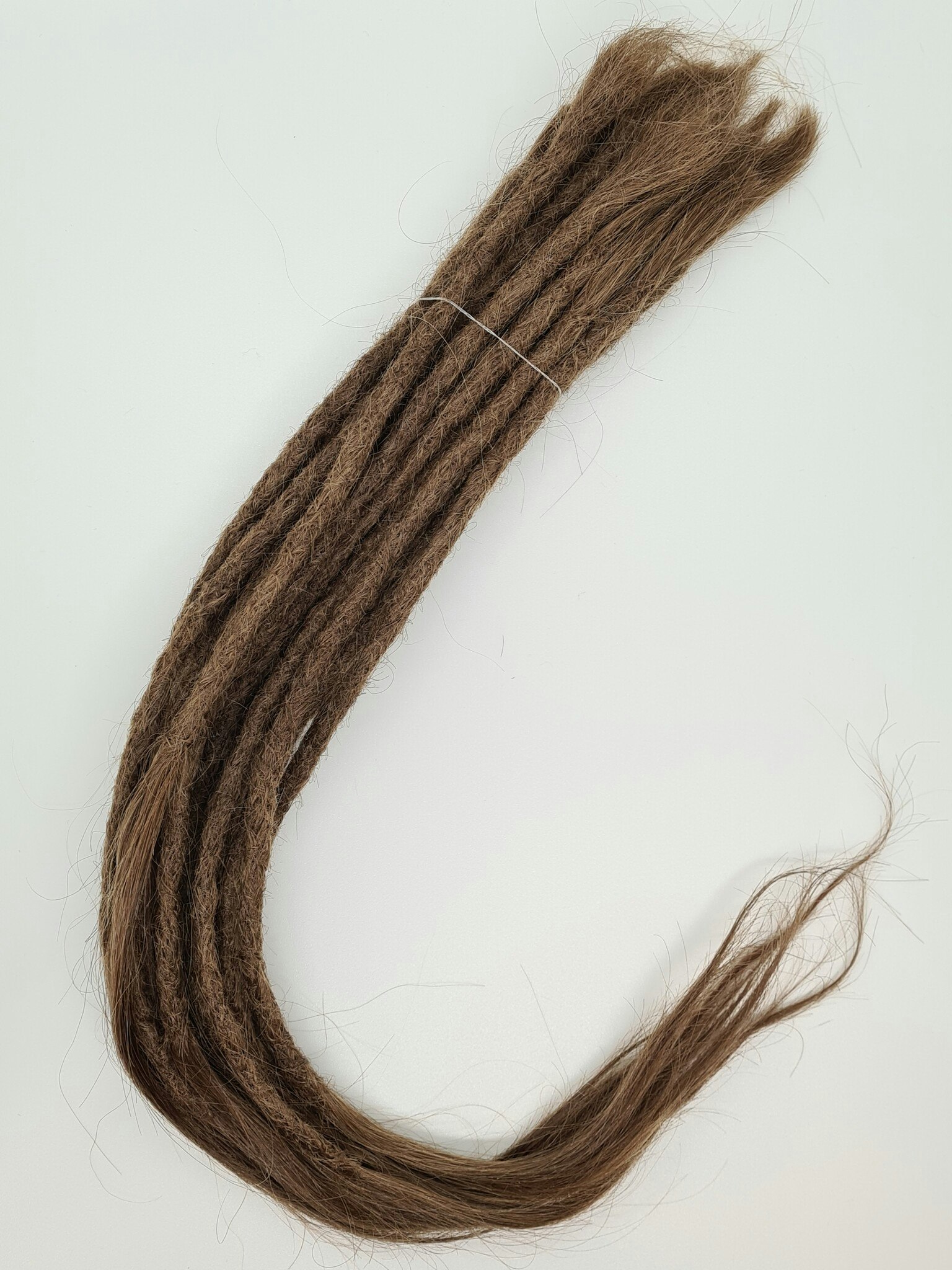 Bruna Äkta Dreads 40-50cm