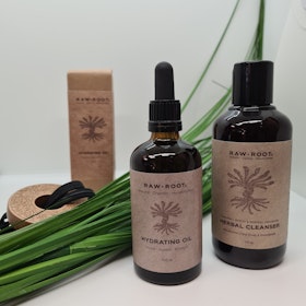 Raw Roots - Dreadlock Kit - Herbal Cleanser & Hydrating Oil