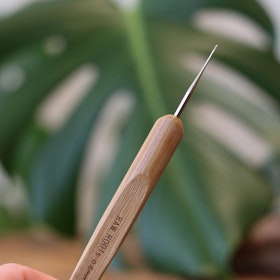 Enkel Virknål i bambu 0,6mm