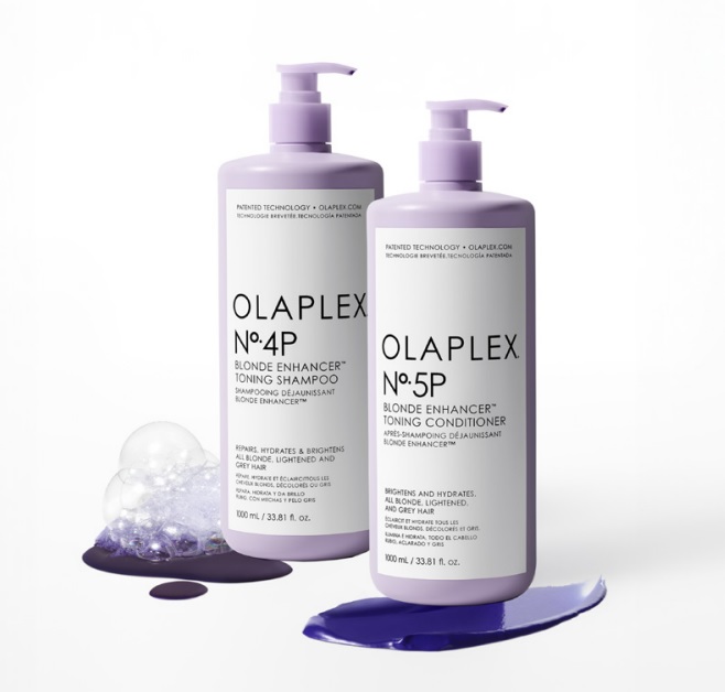 Olaplex - No.4P Blonde Enhancer Toning Shampoo 1 liter Silverschampo