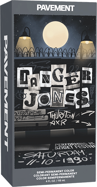Danger Jones - Pavement Grey (Grå Semi-Permanent Hårfärg)