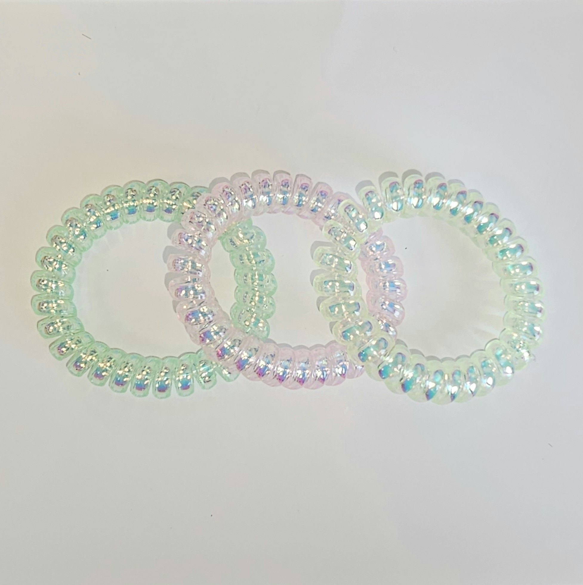 "Godis Pastell Set" Spiraler 3-pack Hårsnoddar