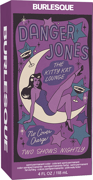 Danger Jones - Burlesque Mauve (Ljus Violett Lila Semi-Permanent Hårfärg)
