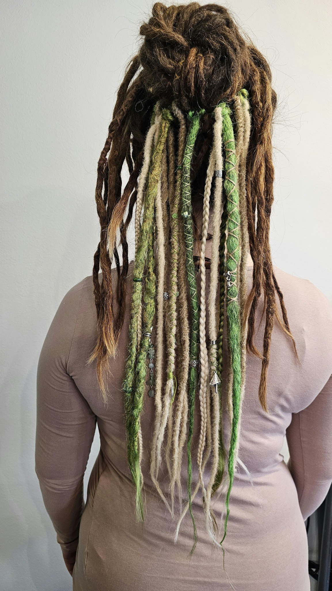 "Midsommaräng" Dreads Ponytail Extensions