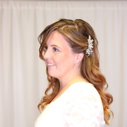 Bröllopskam "Strass & Pärlor"