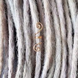 Spiral - Snurra Dreadsmycke (Koppar 0,85 cm)