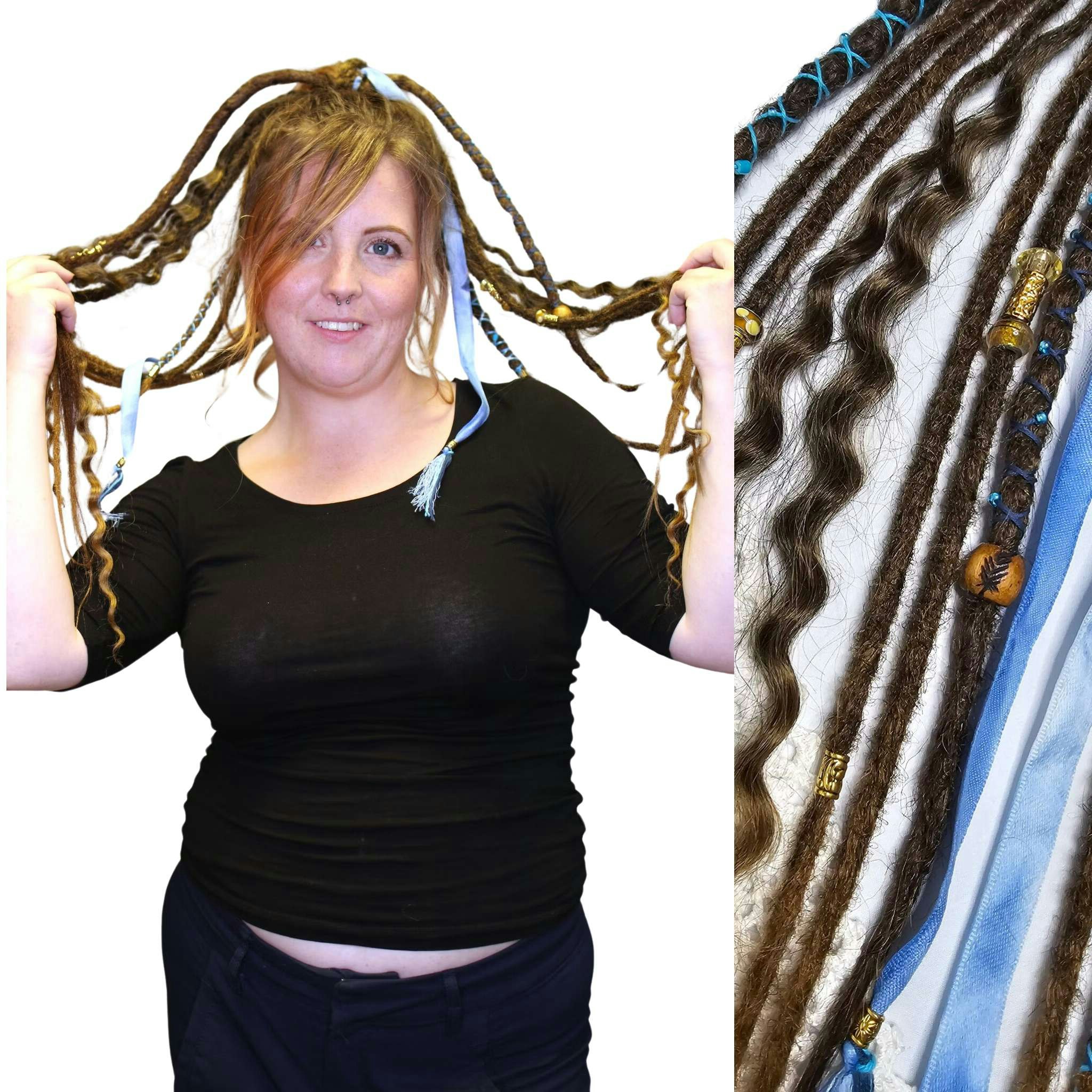 "Trollskog" Dreads Ponytail Extensions