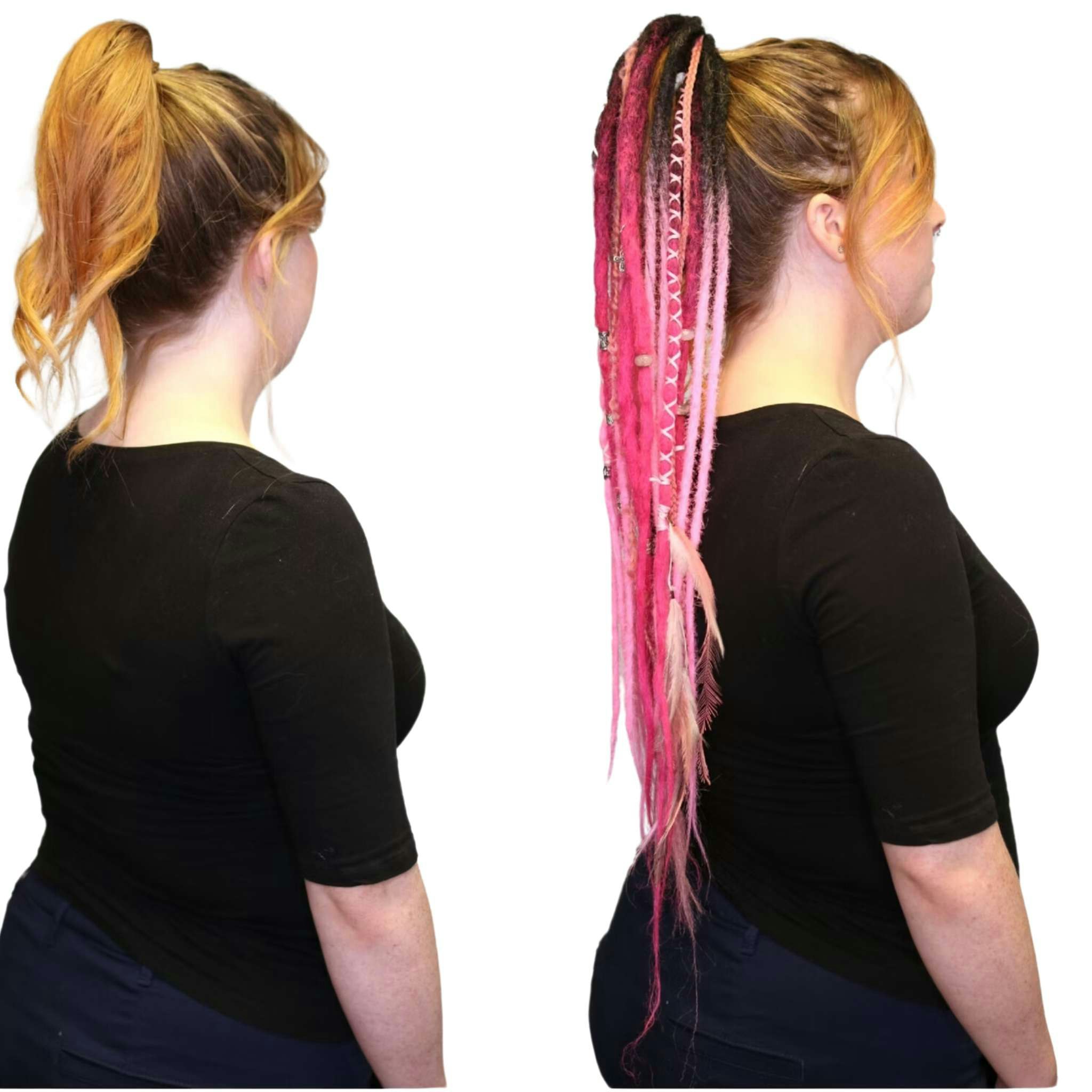 "Hallon Lakrits" Dread Ponytail Extension