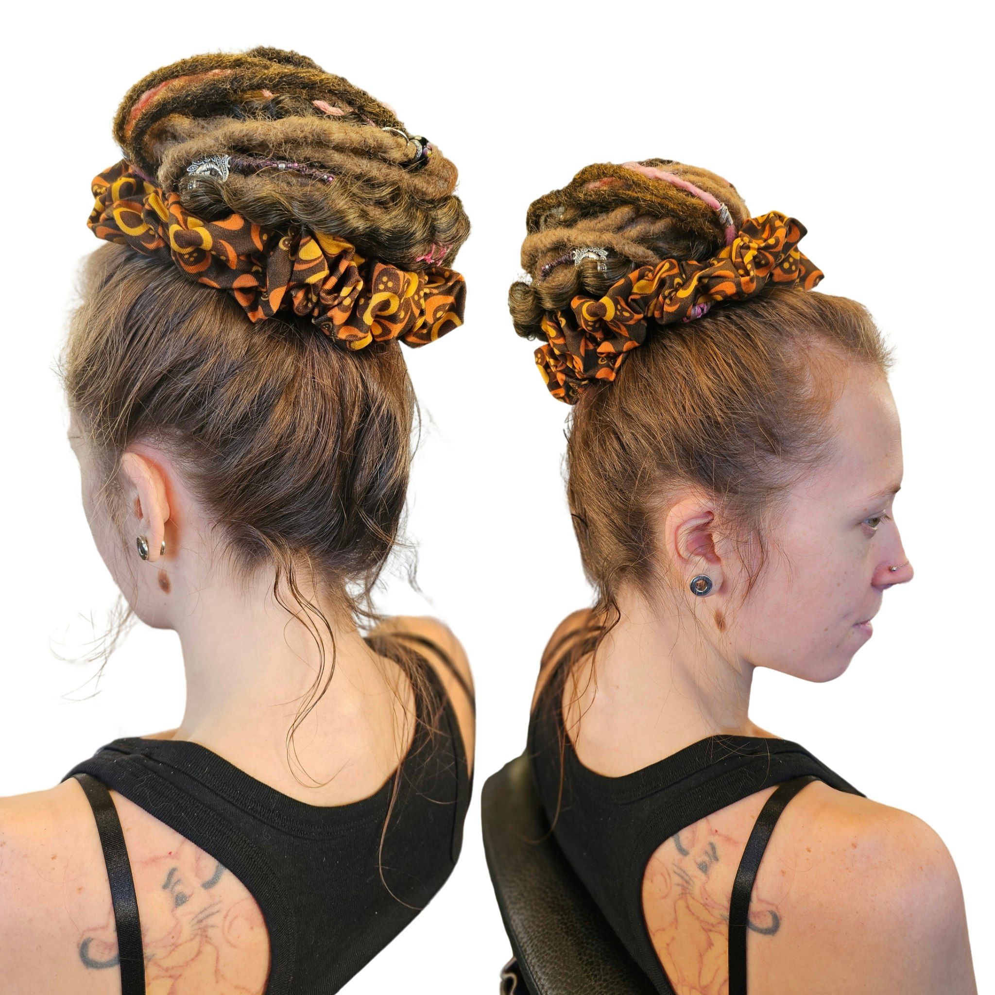 "Retro Funk" XL Scrunchie Dreadsnodd