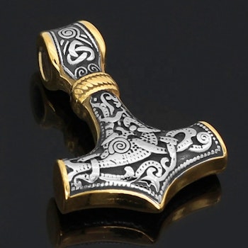 Pendant Thors hammer with chain