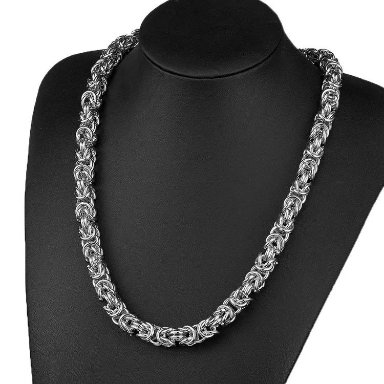 Halsband Kungslänk 925 silver