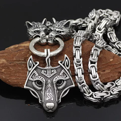 Halsband Wolf Freke (Fler ögonfärger)