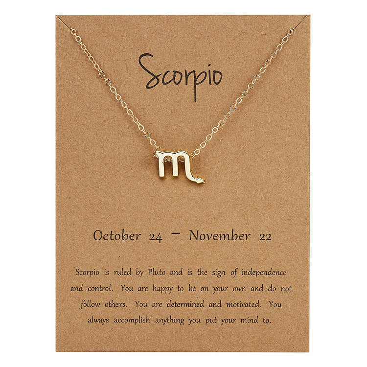 Necklace Zodiac sign