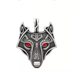Halsband Wolf Freke (Fler ögonfärger)