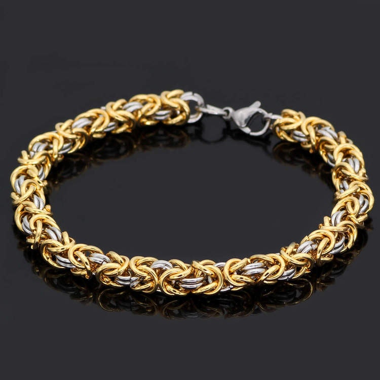 Armband Golden Kungslänk